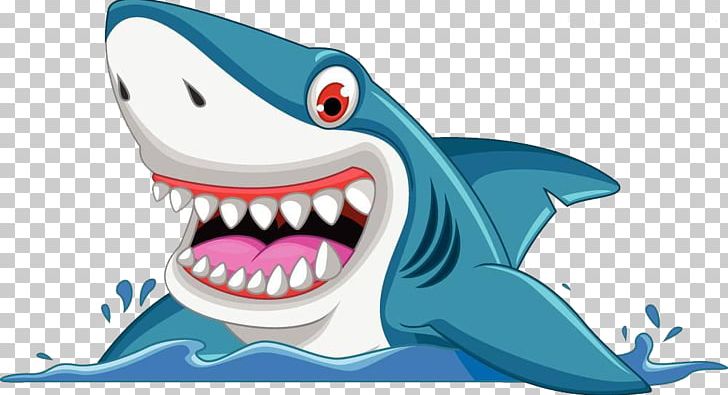 Hand-painted Cartoon Shark PNG, Clipart, Animal, Cartoon, Cartoon Clipart, Drawn, Hand Free PNG Download