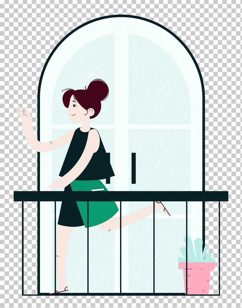Balcony Home Rest PNG, Clipart, Balcony, Behavior, Cartoon, Communication, Furniture Free PNG Download