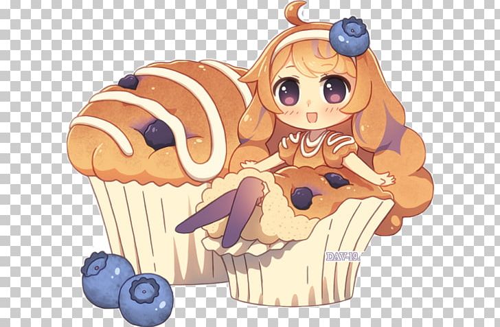 Chibi Muffin Anime Drawing Food PNG, Clipart, Anime, Anime Girl Kawaii, Anime Girls, Art, Blueberry Free PNG Download
