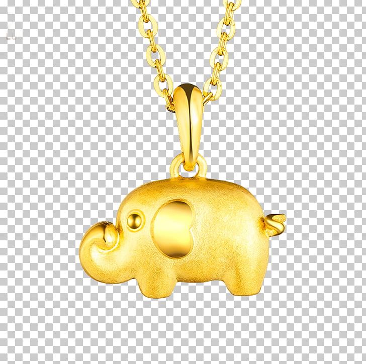 Locket Gold Necklace Jewellery U9996u98fe PNG, Clipart, Animals, Baby Elephant, Body Jewelry, Chow Sang Sang, Chow Tai Fook Free PNG Download