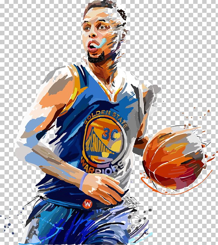 Stephen Curry Golden State Warriors Painting Basketball Jersey PNG, Clipart, Art, Athlete, Ball, Basketball Player, Computer Wallpaper Free PNG Download