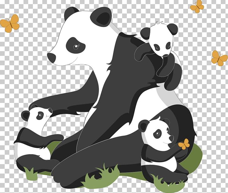 Giant Panda Bear Red Panda Puppy Euclidean PNG, Clipart, Animal, Animals, Carnivoran, Dog Like Mammal, Hand Free PNG Download