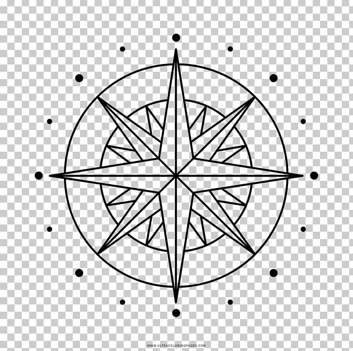 Compass Rose Wind Rose Rosa Dos Ventos Drawing PNG, Clipart, Angle, Area, Black And White, Cardinal Direction, Circle Free PNG Download