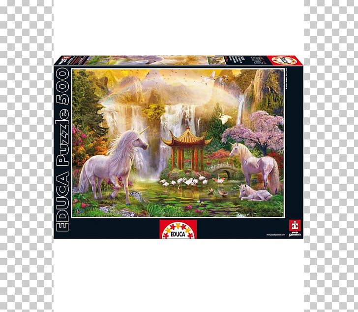 Jigsaw Puzzles Educa Borràs Unicorn Painting PNG, Clipart, Borras, Educa, Fairy Tale, Fantasy, Jigsaw Puzzles Free PNG Download