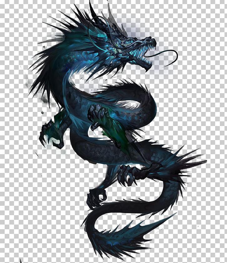 Tattoo Chinese Dragon Japanese Dragon Drawing PNG, Clipart, Art, Beautiful, Blackandgray, Blue, Chi Free PNG Download
