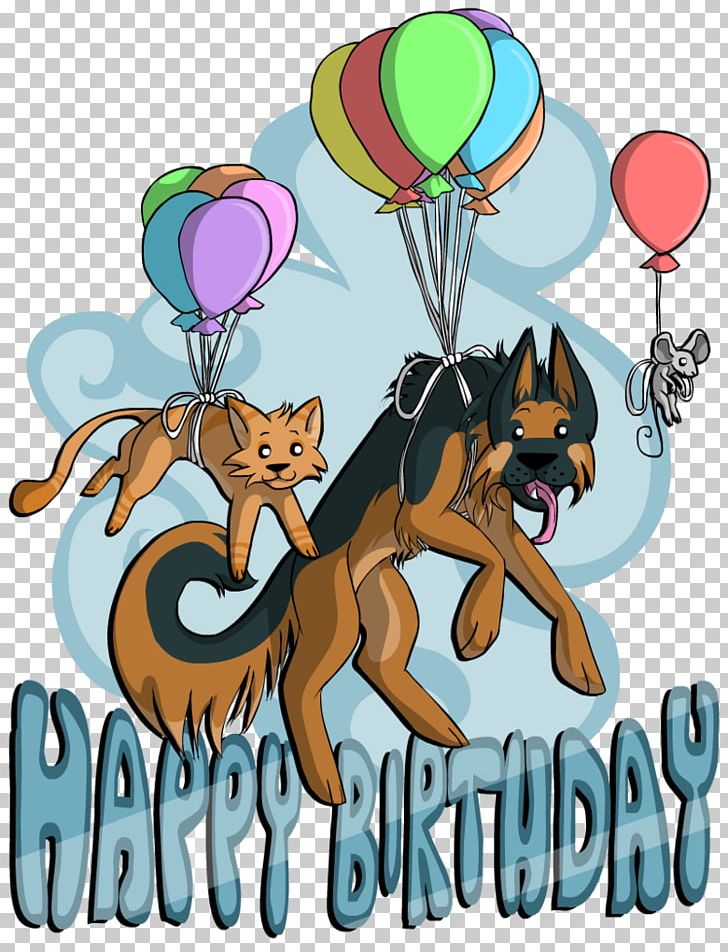 Cat Dog Greeting & Note Cards Art PNG, Clipart, Animal, Animals, Animals Birthday, Art, Balloon Free PNG Download