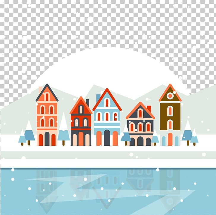 Christmas Village Poster PNG, Clipart, Building, Christmas Card, Christmas Village, Elevation, Encapsulated Postscript Free PNG Download