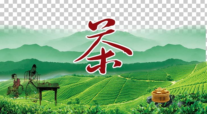 Green Tea Poster PNG, Clipart, Agriculture, Background Green, Brand, Chine, Chinese Style Free PNG Download