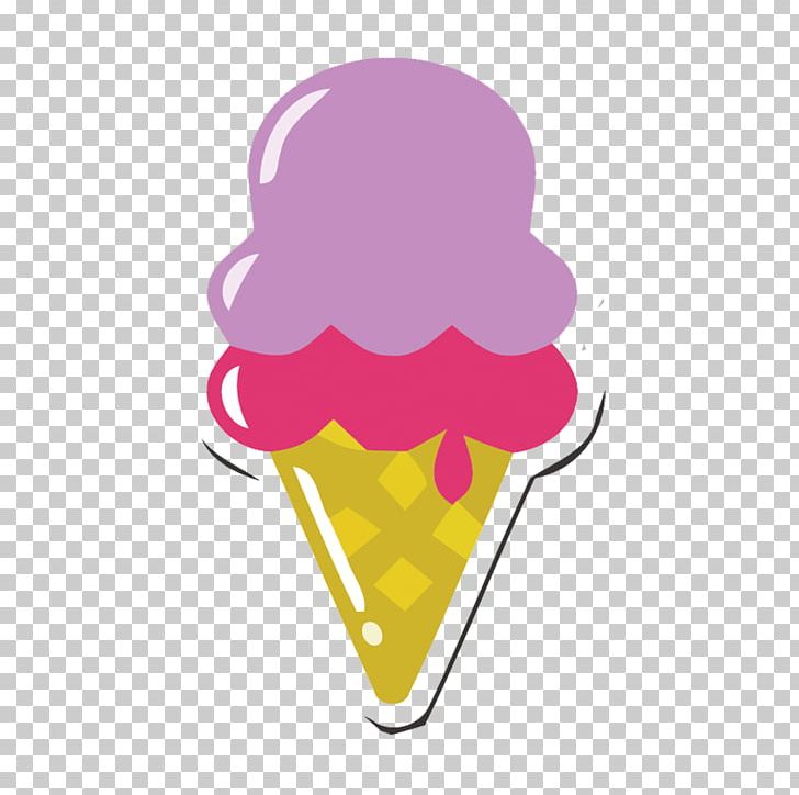 Ice Cream Cone Purple PNG, Clipart, Cream Vector, Creative Vector, Encapsulated Postscript, Food, Happy Birthday Vector Images Free PNG Download