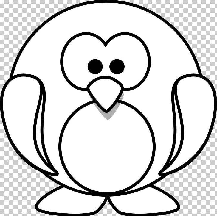 Penguin Line Art Free Content PNG, Clipart, Beak, Black And White, Cartoon, Circle, Coloring Book Free PNG Download