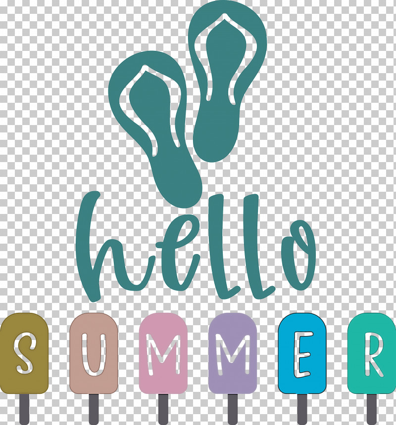 Hello Summer Happy Summer Summer PNG, Clipart, Behavior, Happy Summer, Hello Summer, Line, Logo Free PNG Download