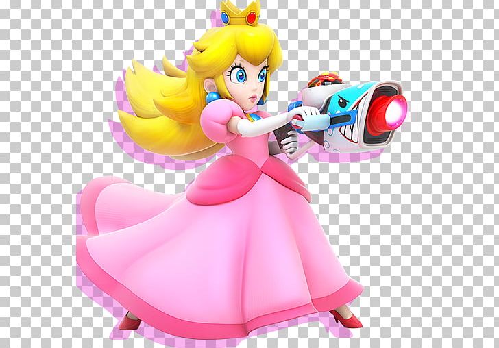 Mario + Rabbids Kingdom Battle Super Princess Peach Mario & Yoshi Luigi PNG, Clipart, Cartoon, Doll, Fictional Character, Figurine, Luigi Free PNG Download