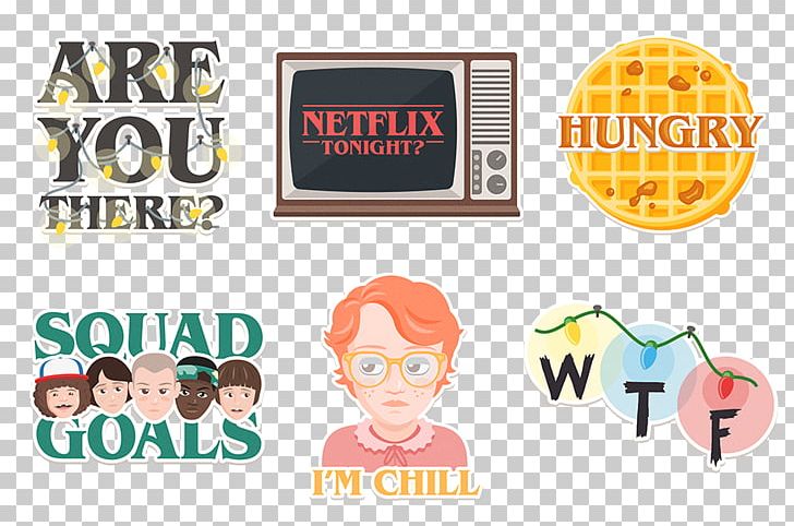 Eleven Sticker Stranger Things PNG, Clipart, Android, Brand, Cuisine, Decal, Duffer Brothers Free PNG Download