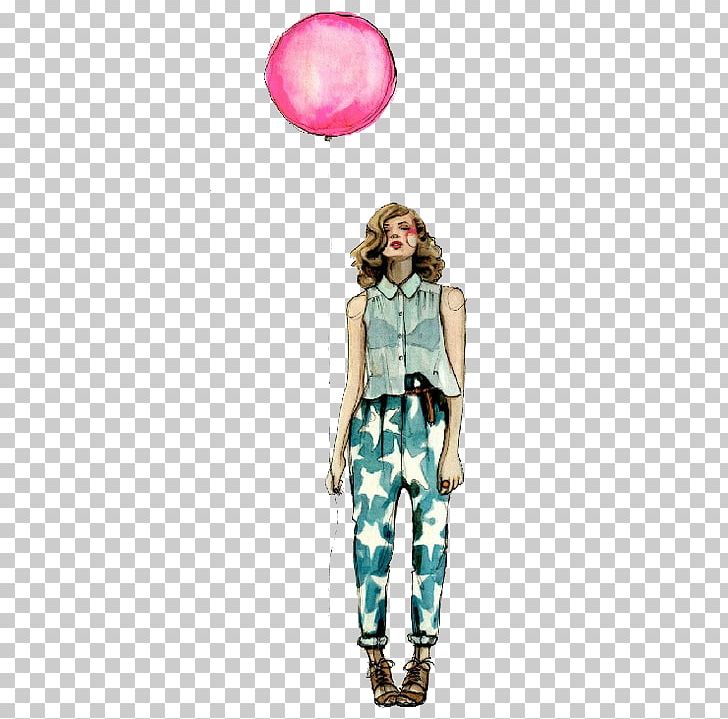 Fashion Illustration Watercolor Painting Drawing PNG, Clipart, Art, Balloon, Beauty, British, Clothing Free PNG Download