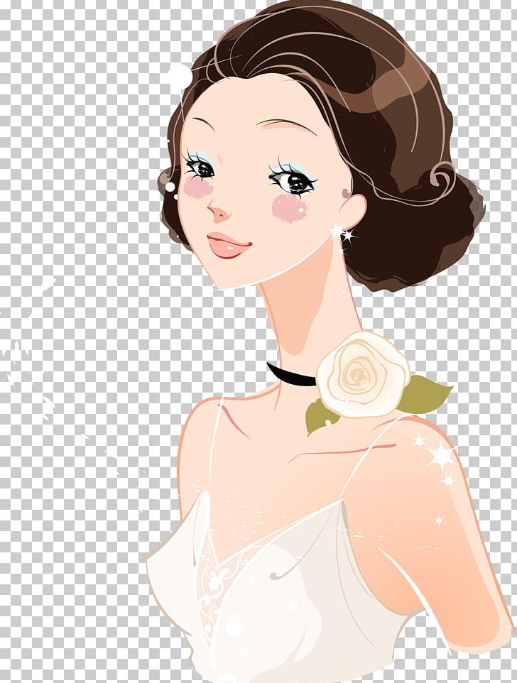 Make-up Bijin PNG, Clipart, Beauty, Black Hair, Bride, Brides, Cartoon Free PNG Download