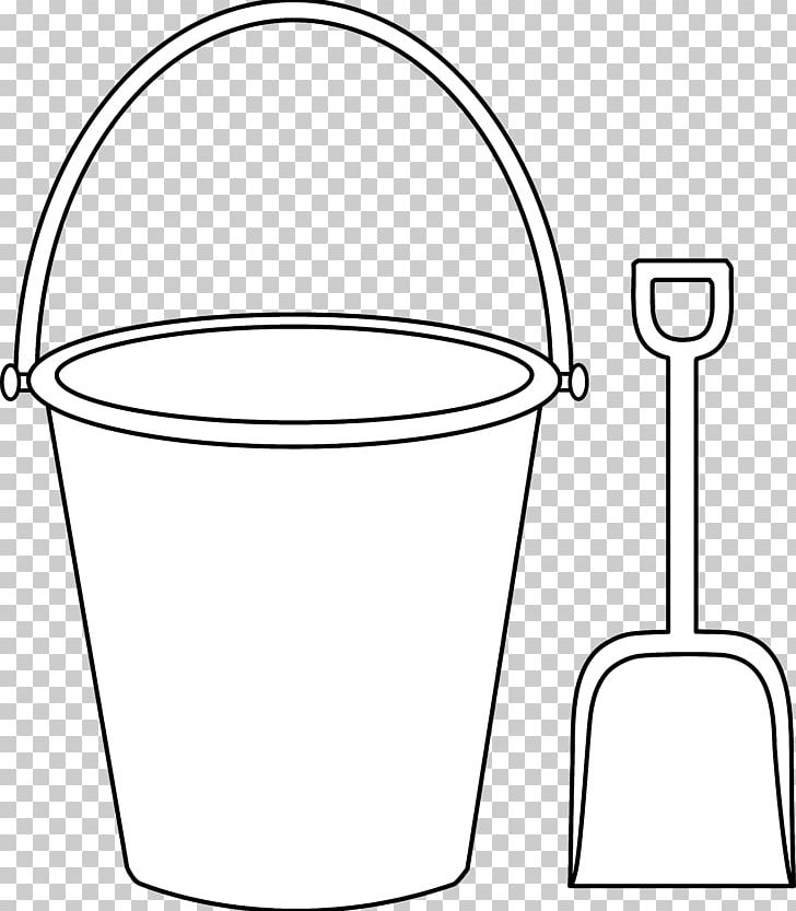 Bucket Coloring Book Sand Shovel PNG, Clipart, Angle, Area, Bathroom Accessory, Beach, Black And White Free PNG Download