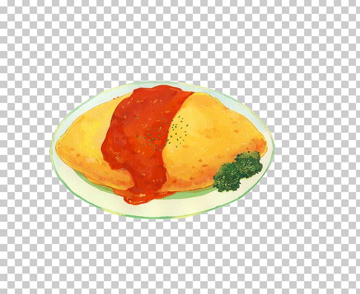 Omurice Food Illustrator Vegetarian Cuisine Illustration PNG, Clipart, Animals, Chicken, Chicken Nuggets, Chicken Wings, Cooking Free PNG Download