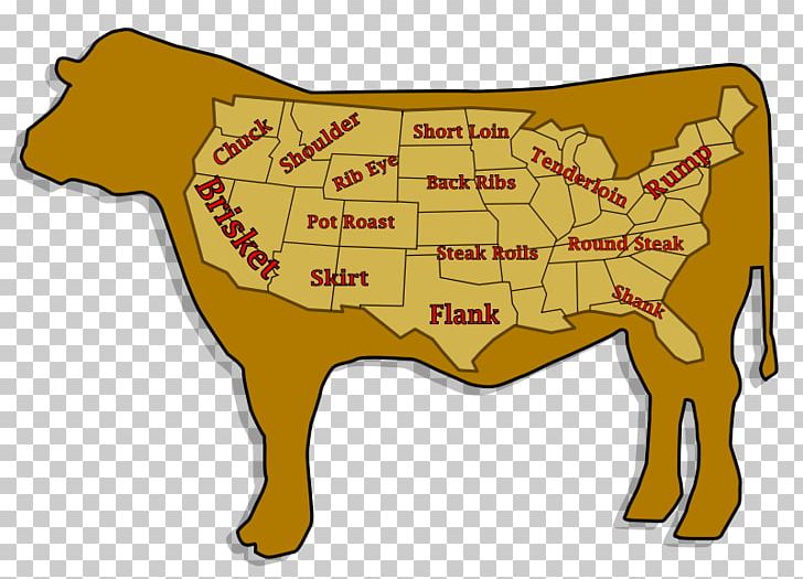 Cattle Ribs Meat Cut Of Beef PNG, Clipart, Beef, Brisket, Butcher, Cattle, Cattle Like Mammal Free PNG Download