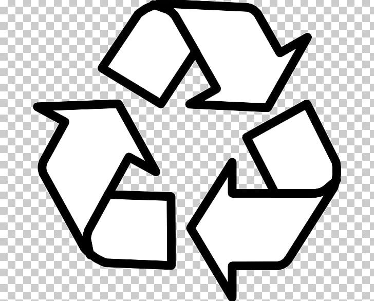Recycling Symbol PNG, Clipart, Angle, Area, Arrow, Black And White, Drawing Free PNG Download