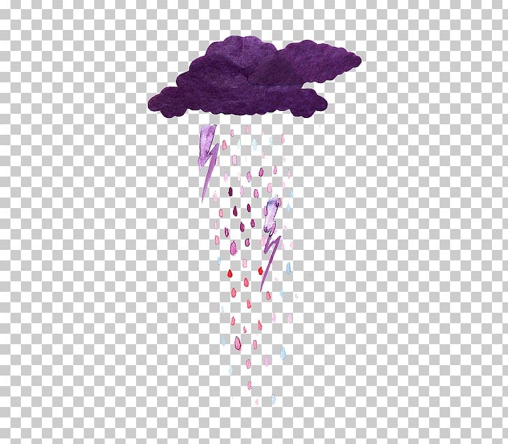Drawing Rain Watercolor Painting Purple PNG, Clipart, Art, Cloud, Color, Desktop Wallpaper, Drawing Free PNG Download