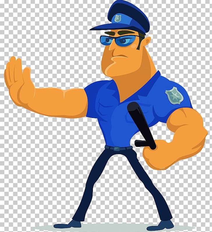 Police Officer Security Guard Illustration PNG, Clipart, Blue, Cartoon, Command, Crime, Eyewear Free PNG Download