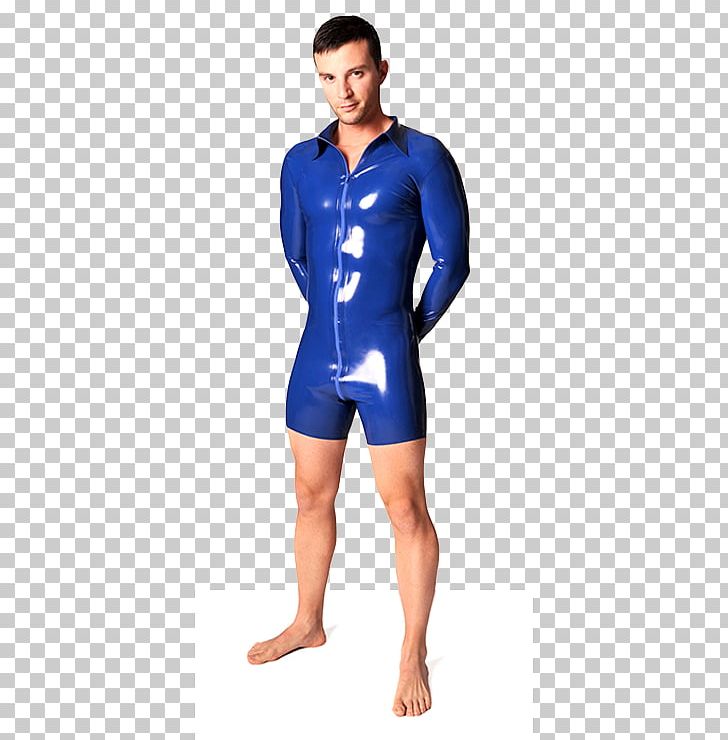 T-shirt Latex Catsuit Natural Rubber Bodysuit PNG, Clipart, Bod, Bodysuits Unitards, Catsuit, Clothing, Cobalt Blue Free PNG Download