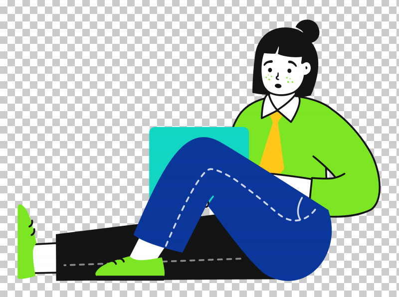 Sitting On Floor Sitting Woman PNG, Clipart, Behavior, Cartoon, Girl, Lady, Line Free PNG Download
