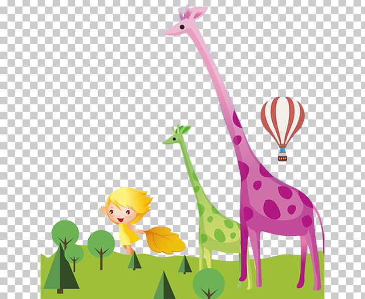 Northern Giraffe Cartoon Drawing PNG, Clipart, Animals, Balloon Cartoon, Boy Cartoon, Branch, Cartoon Free PNG Download