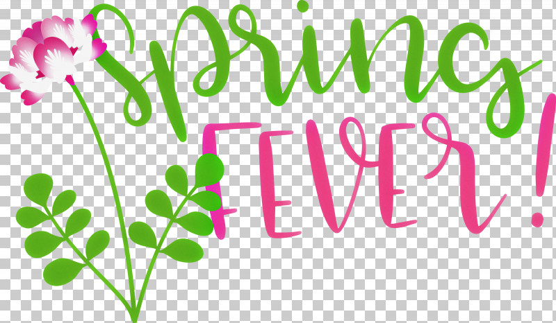 Spring Spring Fever PNG, Clipart, Flower, Green, Leaf, Line, Logo Free PNG Download