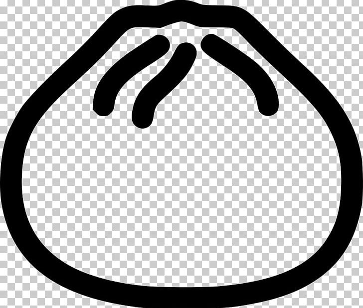 Dumpling Computer Icons PNG, Clipart, Area, Black And White, Circle, Computer Icons, Creepypasta Free PNG Download