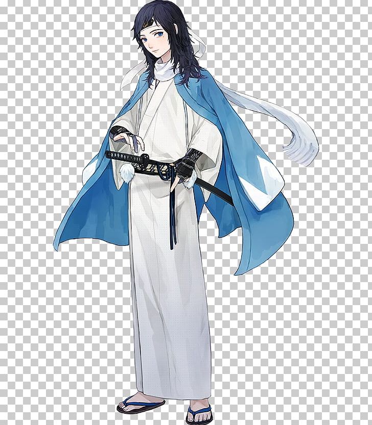 Touken Ranbu Costume Cosplay Clothing Wig PNG, Clipart, Anime, Art, Black Hair Blue Eyes, Clothing, Clothing Accessories Free PNG Download