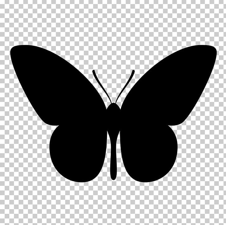 Butterfly Computer Icons Symbol PNG, Clipart, Arthropod, Black And White, Brush Footed Butterfly, Butterfly, Computer Free PNG Download