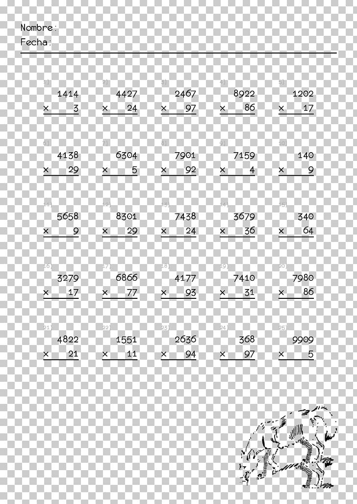 Multiplication Table Division Mathematics Subtraction PNG, Clipart, Angle, Area, Black And White, Diagram, Division Free PNG Download