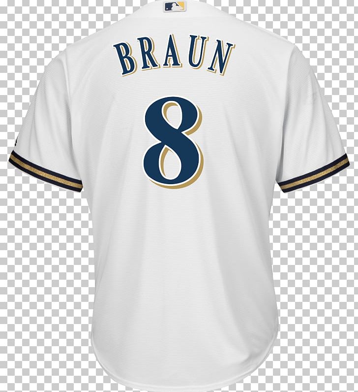 Milwaukee Brewers MLB Majestic Athletic Third Jersey PNG, Clipart, Active Shirt, Brand, Clothing, Electric Blue, Fanatics Free PNG Download