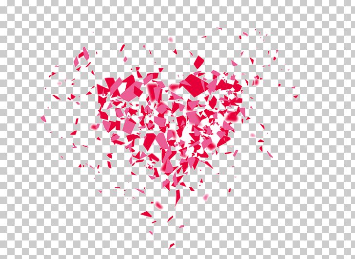Broken Heart PNG, Clipart, Computer Graphics, Crushed Petals, Design, Download, Effect Elements Free PNG Download
