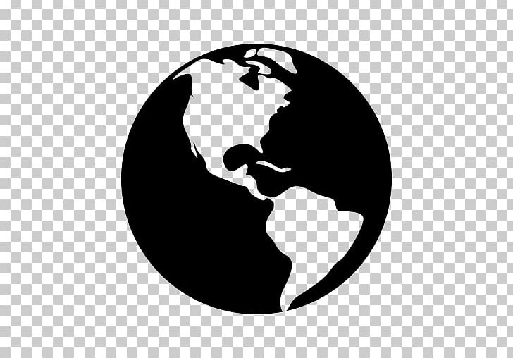 Globe World Computer Icons PNG, Clipart, Black, Black And White, Circle, Computer Icons, Computer Wallpaper Free PNG Download