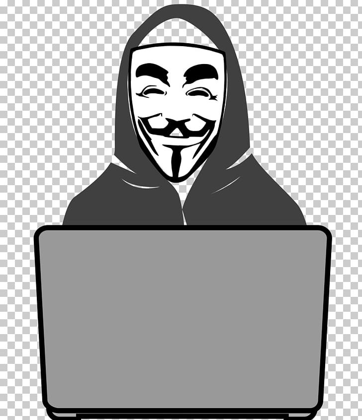 Security Hacker Anonymous PNG, Clipart, Anonymous, Art, Black And White, Brand, Clip Art Free PNG Download