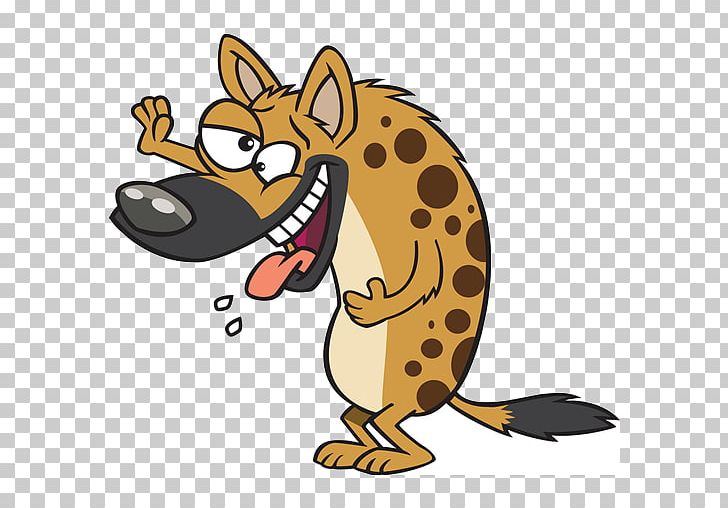 Spotted Hyena Striped Hyena Laughter Cartoon PNG, Clipart, Aardwolf, Animals, Beak, Brown Hyena, Carnivoran Free PNG Download