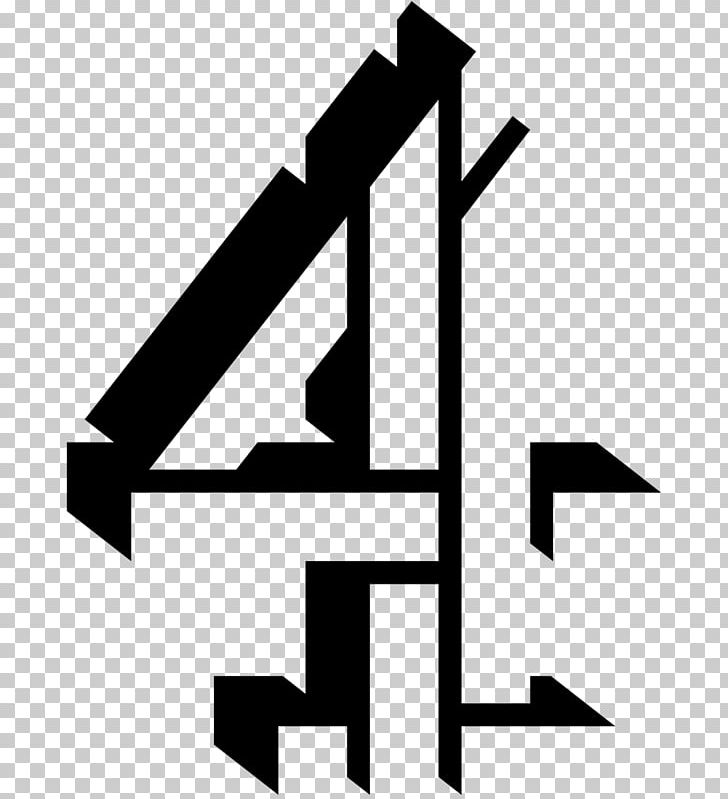 United Kingdom Channel 4 Television Channel Logo All 4 PNG, Clipart, 4 Logo, All 4, Angle, Big House, Black And White Free PNG Download