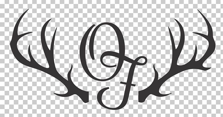 Antler Reindeer Elk Stencil PNG, Clipart, Antler, Black And White, Branch, Brand, Calligraphy Free PNG Download