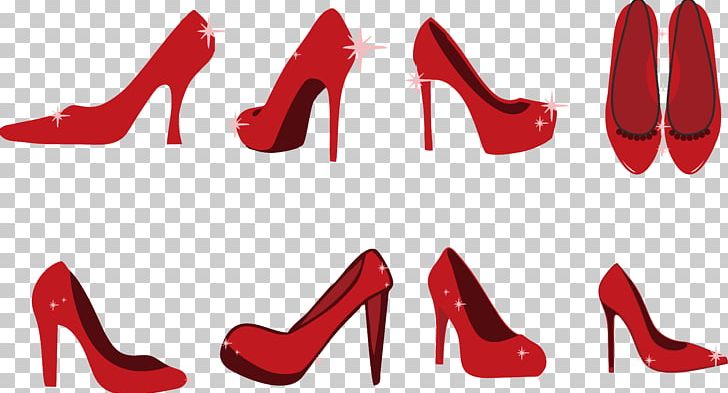 Slipper High-heeled Footwear Red Shoe PNG, Clipart, Aggregate, Color, Colour, Fashion, Footwear Free PNG Download