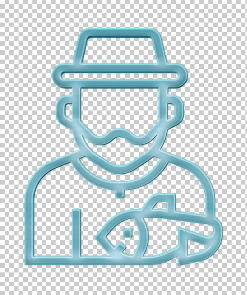 Fisherman Icon Jobs And Occupations Icon PNG, Clipart, Fisherman Icon, Jobs And Occupations Icon, Line, Logo, Symbol Free PNG Download