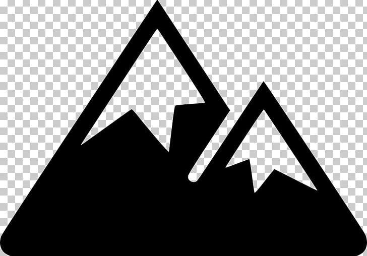 Computer Icons Mountain PNG, Clipart, Angle, Area, Black, Black And White, Brand Free PNG Download