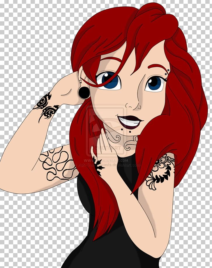 Ariel The Prince Belle Punk Rock Drawing PNG, Clipart, Arm, Art, Beauty, Beauty And The Beast, Belle Free PNG Download