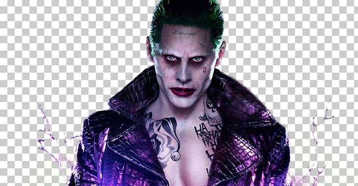 Jared Leto Joker Suicide Squad Harley Quinn Deadshot PNG, Clipart ...