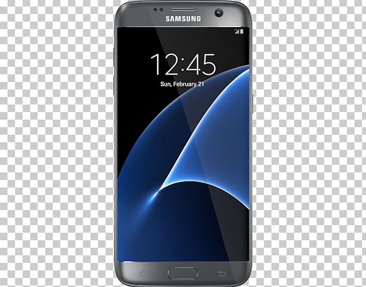 Samsung GALAXY S7 Edge AT&T Smartphone LTE PNG, Clipart, Att, Black Onyx, Electric Blue, Electronic Device, Gadget Free PNG Download
