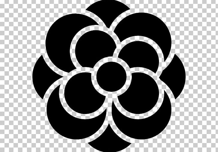 Computer Icons Petal Flower PNG, Clipart, Black And White, Circle, Computer Icons, Download, Encapsulated Postscript Free PNG Download