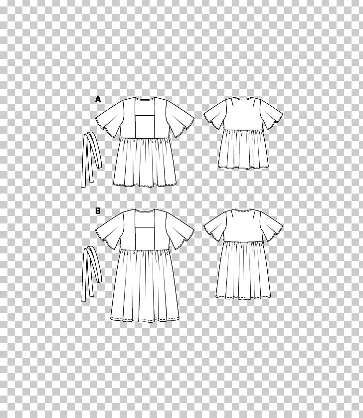 Dress Clothing Top Pattern PNG, Clipart, Angle, Artwork, Black And White, Clothes Hanger, Clothing Free PNG Download