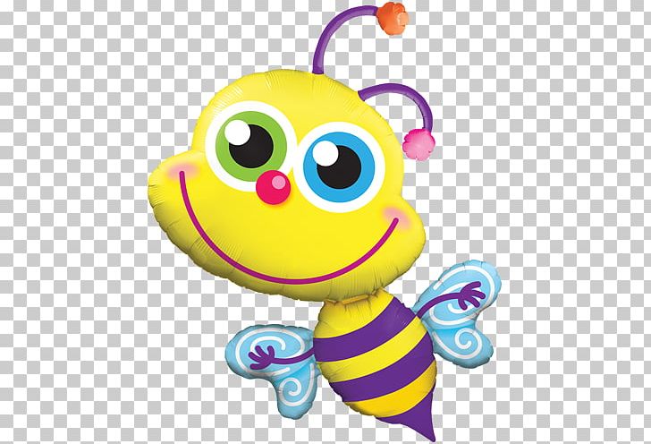 Mylar Balloon Bee Shape BoPET PNG, Clipart, Aluminium Foil, Baby Toys, Balloon, Bee, Birthday Free PNG Download