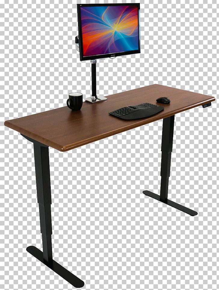 Standing Desk Table Computer Desk PNG, Clipart, Angle, Computer, Computer Desk, Computer Monitor Accessory, Desk Free PNG Download